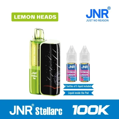 Lemon Heads | JNR Vape Stellarc 100K Puffs Kit - Refillable & Replaceable Pod Vape